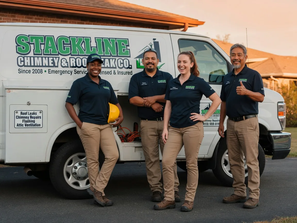 Chimney flashing repair company in Telferner, TX